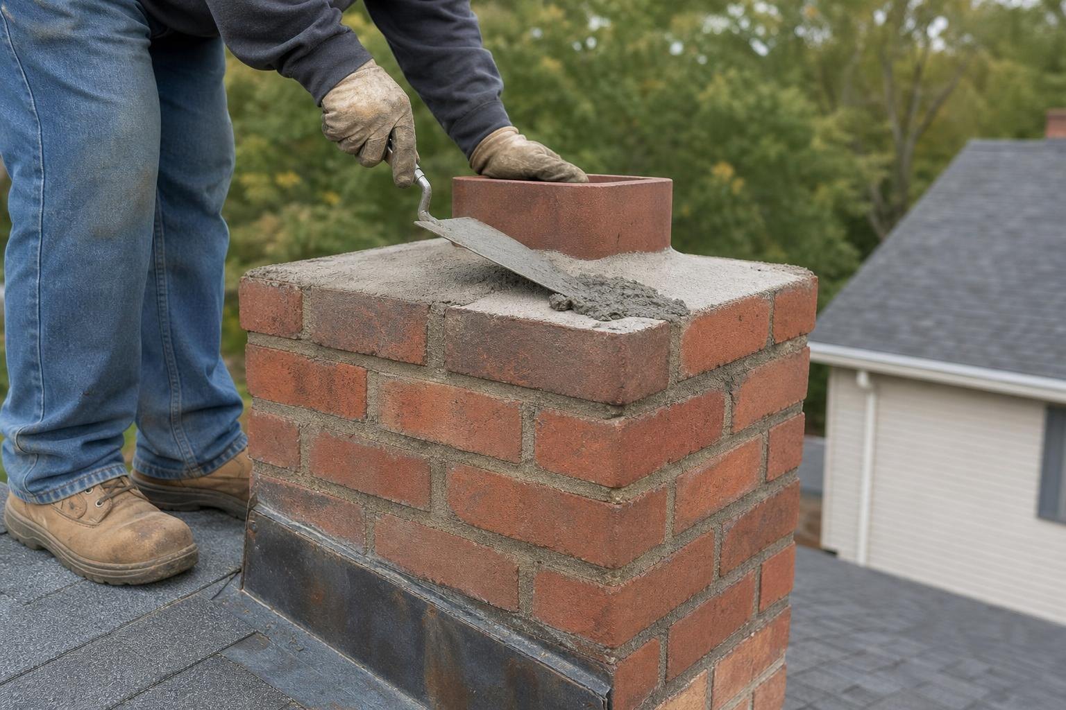 Chimney Cap Installation